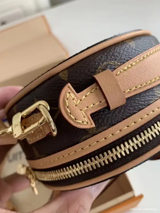 Official oldcobbler CHAPEAU BOITE LOUIS MINI VUITTON 0519